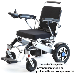 Elektrický snadno skladný invalidní vozík SELVO i4500