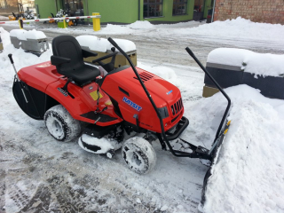 Radlice 1,4 m KOMFORT, s ovládáním přímo z místa řidiče, odpružená
